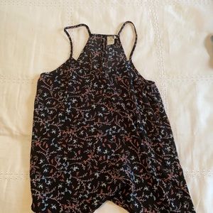 Floral tank top